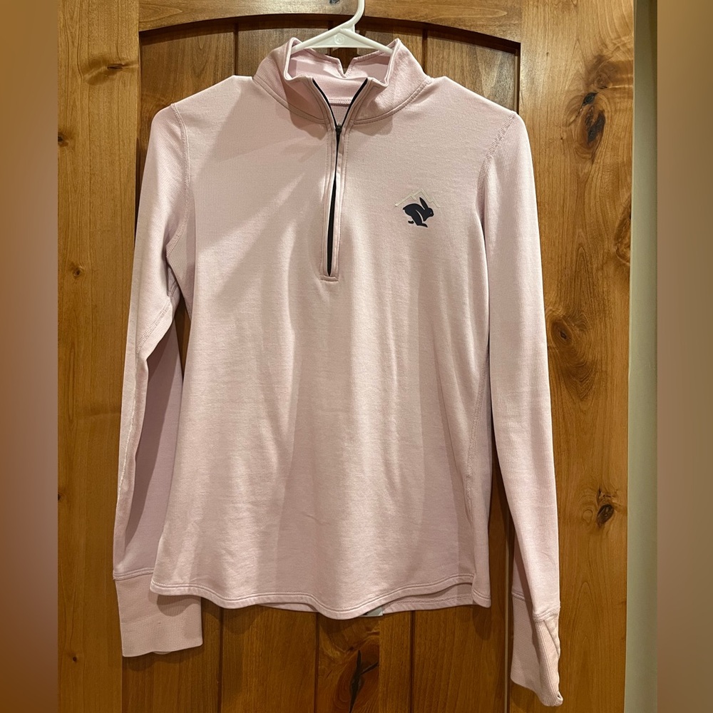 Rabbit Half Zip Long Sleeve Athletic Tee